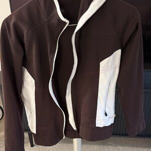 SUGOI Brown and White Women's Jacket